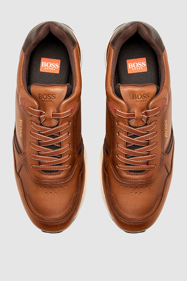 ΑΝΔΡΙΚΟ ΥΠΟΔΗΜΑ BOSS SHOES - COGNAC BURN